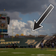Seats Baylor couldn’t give away, 2012. Photo credit: Getty Images